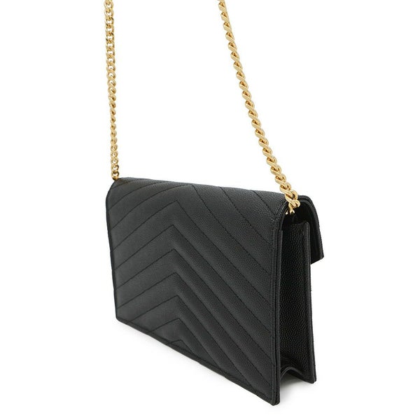 サンローランパリ チェーンウォレット カサンドラ エンベロープ レザー 742920 SAINT LAURENT PARIS 財布