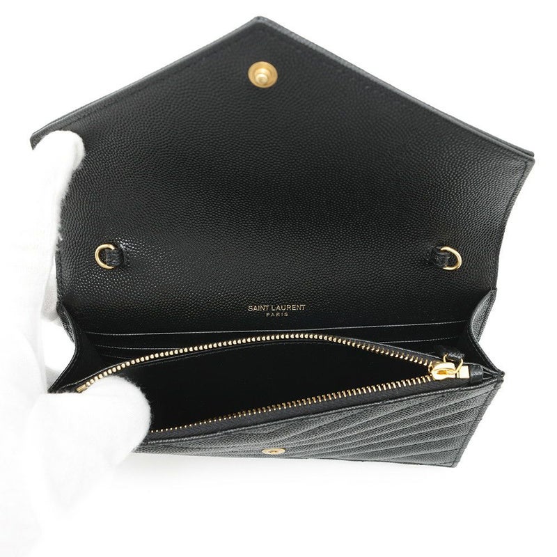 サンローランパリ チェーンウォレット カサンドラ エンベロープ レザー 742920 SAINT LAURENT PARIS 財布