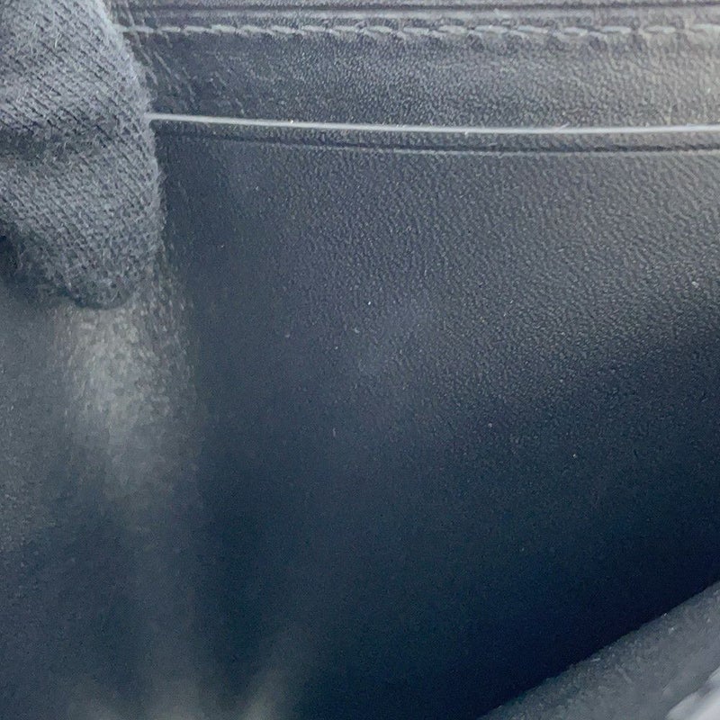 ベルルッティ 二つ折り財布 カリグラフィ レザー Berluti メンズ 黒