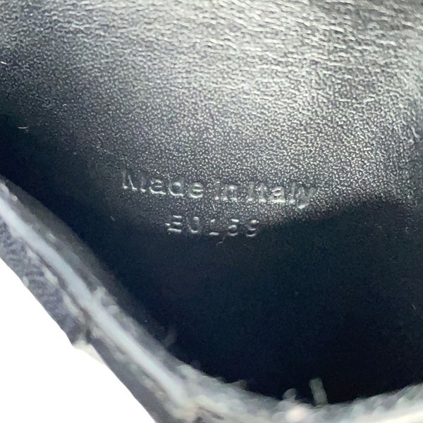 ベルルッティ 二つ折り財布 カリグラフィ レザー Berluti メンズ 黒