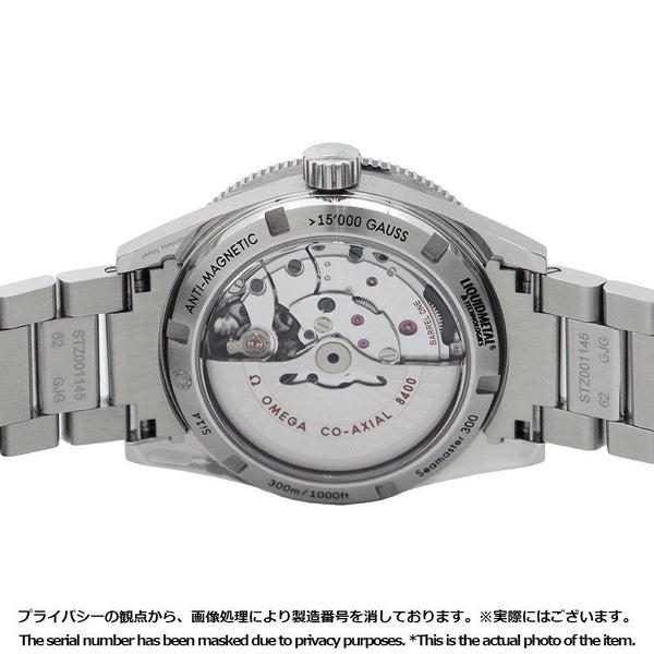 オメガ シーマスター300 マスターコーアクシャル 233.30.41.21.01.001 OMEGA 腕時計 黒文字盤