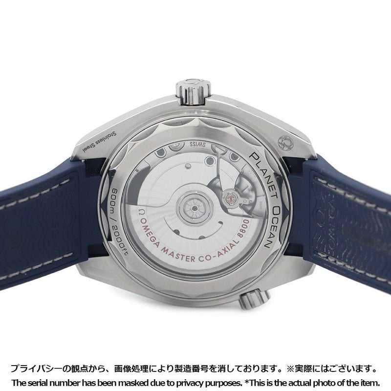 オメガ シーマスター プラネットオーシャン 600M コーアクシャル 215.33.40.20.03.001 OMEGA 腕時計 ブルー文字盤