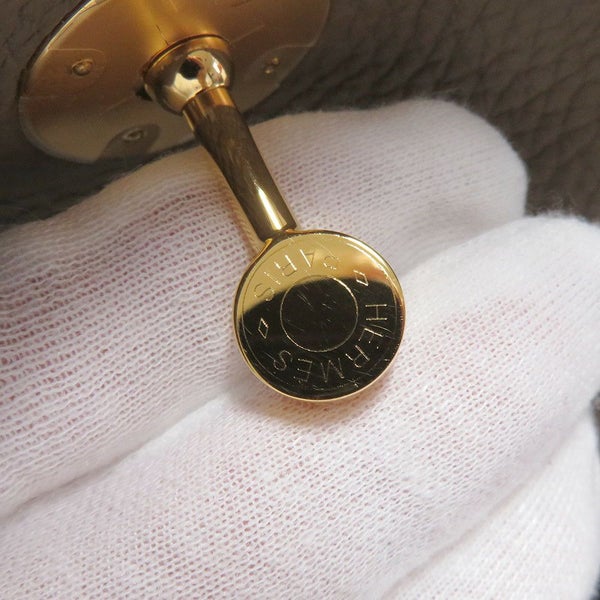 エルメス ハンドバッグ リンディ26  エトゥープ/ゴールド金具 トリヨンクレマンス W刻印 HERMES 2way ショルダーバッグ