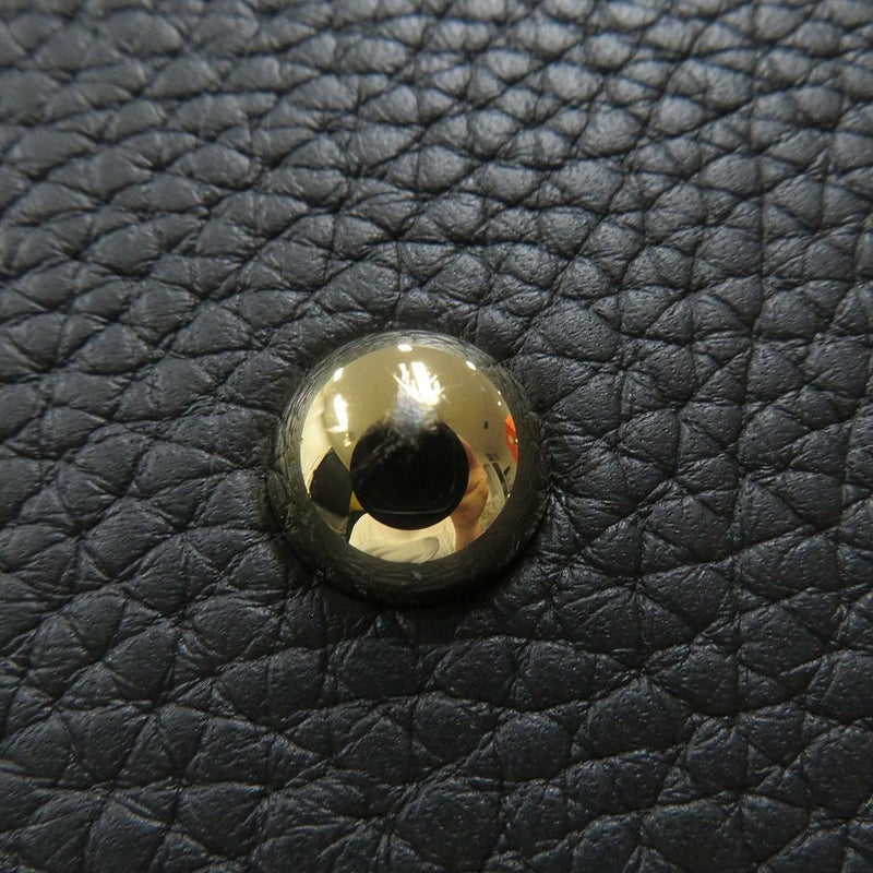 エルメス ハンドバッグ ボリード31 ブラック/ゴールド金具 トリヨンクレマンス D刻印 HERMES Bolide 2wayショルダー 黒