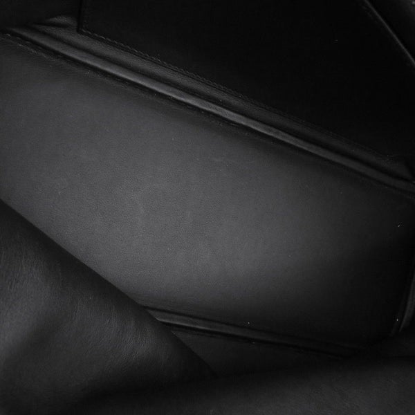 エルメス ハンドバッグ ボリード31 ブラック/ゴールド金具 トリヨンクレマンス D刻印 HERMES Bolide 2wayショルダー 黒