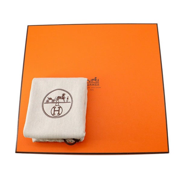 エルメス ハンドバッグ プリュム エラン28 ネイビー/シルバー金具 エプソン □N刻印