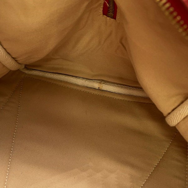 エルメス ボストンバッグ ヴィクトリア50 レッド/ゴールド金具 トリヨンクレマンス HERMES バッグ