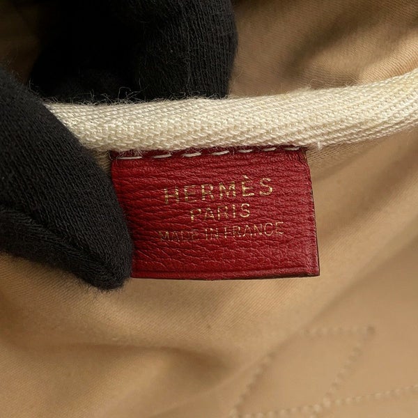 エルメス ボストンバッグ ヴィクトリア50 レッド/ゴールド金具 トリヨンクレマンス HERMES バッグ