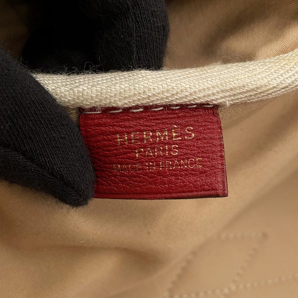 エルメス ボストンバッグ ヴィクトリア50 レッド/ゴールド金具 トリヨンクレマンス HERMES バッグ