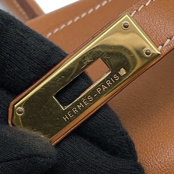 エルメス ハンドバッグ ケリー35 内縫い ゴールド/ゴールド金具 スイフト A刻印 2wayショルダー