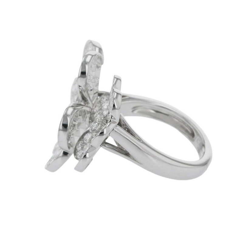 ヴァンクリーフ&アーペル リング フリヴォル アントレ レ ドア リング ダイヤモンド 112P 2.1ct K18WG サイズ50 VCARB67500