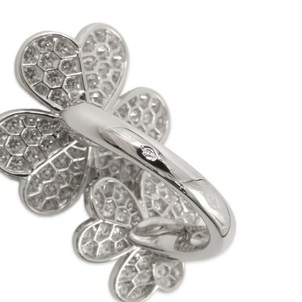 ヴァンクリーフ&アーペル リング フリヴォル アントレ レ ドア リング ダイヤモンド 112P 2.1ct K18WG サイズ50 VCARB67500