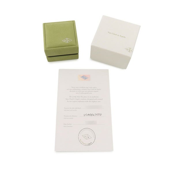 ヴァンクリーフ&アーペル リング フリヴォル アントレ レ ドア リング ダイヤモンド 112P 2.1ct K18WG サイズ50 VCARB67500