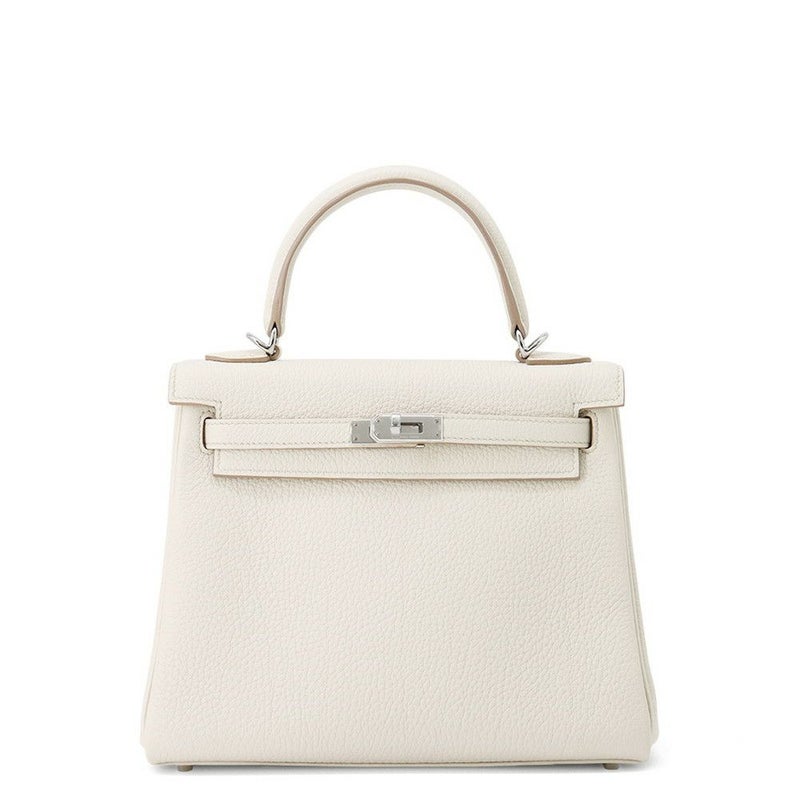 エルメス ハンドバッグ ケリー25 内縫い ベトン/シルバー金具 トゴ K刻印 2wayショルダー