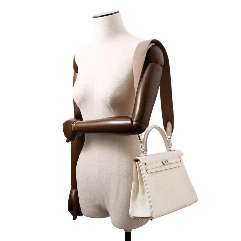 エルメス ハンドバッグ ケリー25 内縫い ベトン/シルバー金具 トゴ K刻印 2wayショルダー