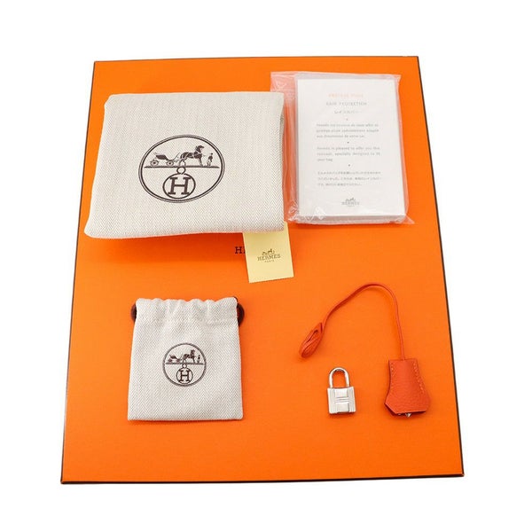 エルメス バーキン30 フー/シルバー金具 トゴ A刻印 HERMES Birkin ハンドバッグ