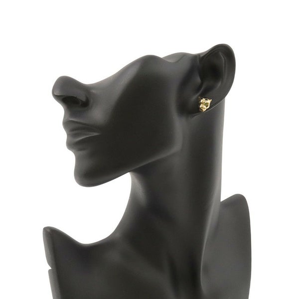 カルティエ ピアス パンテール ドゥ カルティエ イヤリング ツァボライトガーネット オニキス K18YGイエローゴールド B8301509 Cartier