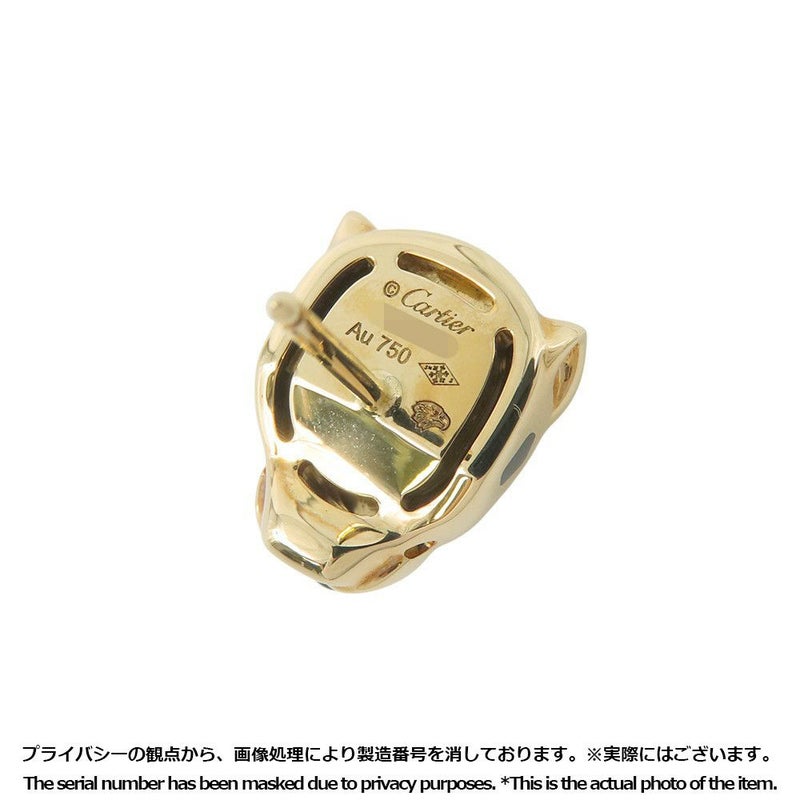 カルティエ ピアス パンテール ドゥ カルティエ イヤリング ツァボライトガーネット オニキス K18YGイエローゴールド B8301509 Cartier