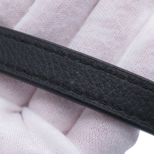 ルイヴィトン ショルダーバッグ モノグラム/ラムレザー クッサンPM M57790 LOUIS VUITTON 3wayクラッチ ブラック 黒