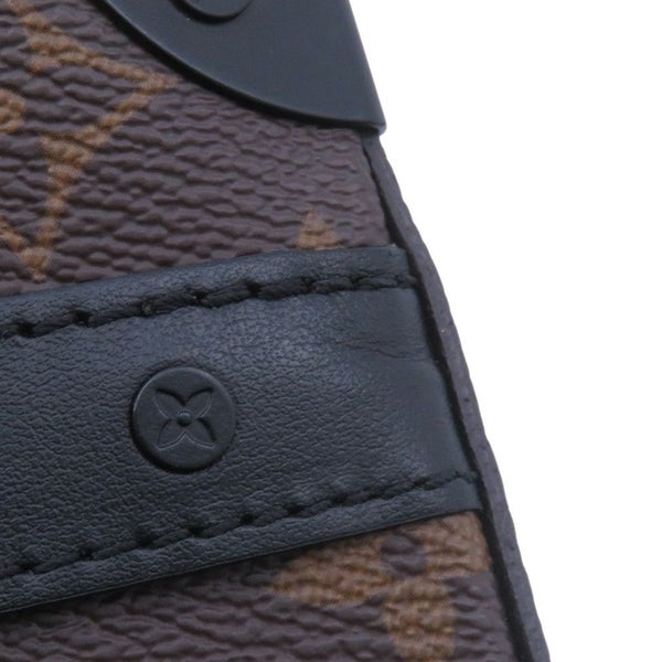 ルイヴィトン ショルダーバッグ モノグラム・マカサー ハンドル・ソフトトランク M45935 ヴィトン バッグ 黒 ブラック