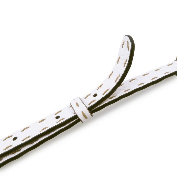 フェンディ ハンドバッグ ミニ ピーカブー セレリア レザー 8BN244 FENDI バッグ ショルダーバッグ 白