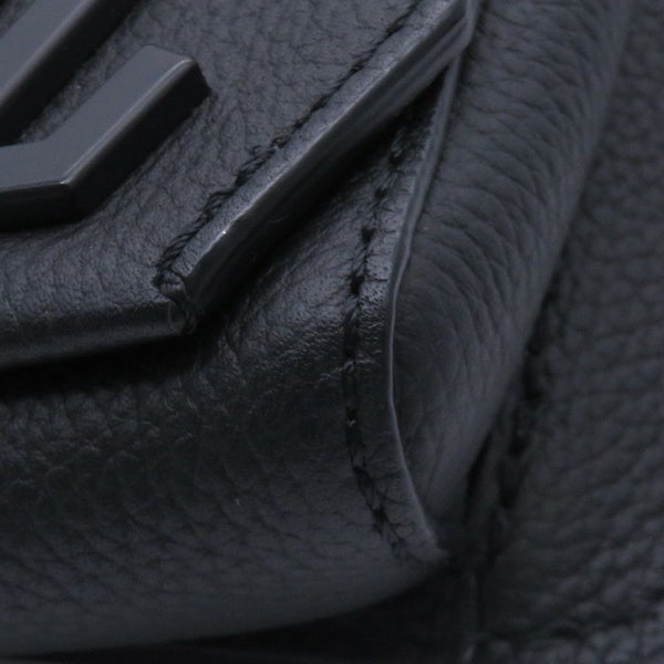 ルイヴィトン ボディバッグ グレインレザー テイクオフ・スリング M57081 ヴィトン ブラック 黒