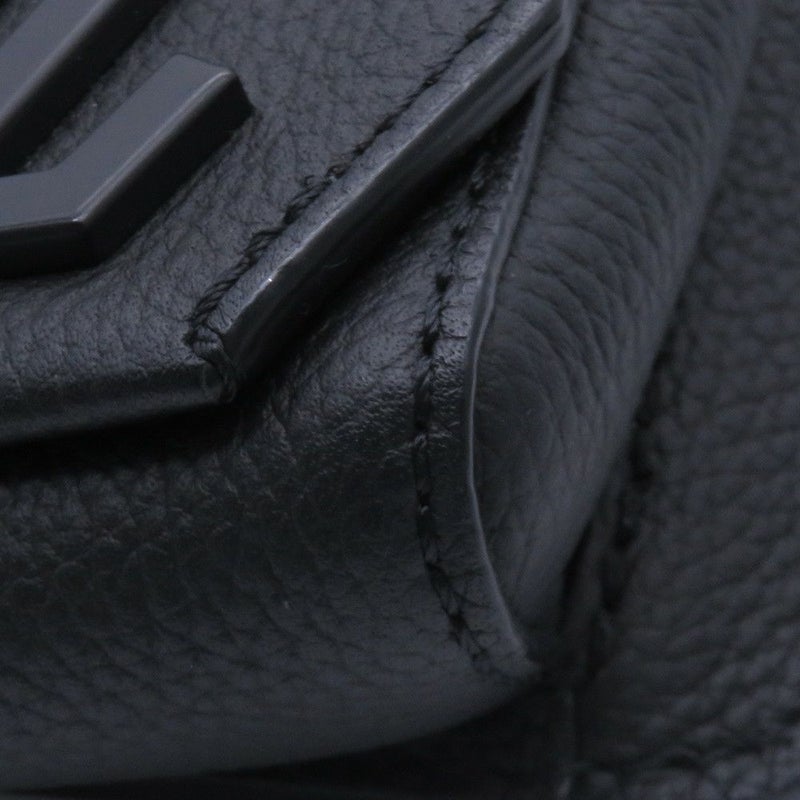 ルイヴィトン ボディバッグ グレインレザー テイクオフ・スリング M57081 ヴィトン ブラック 黒