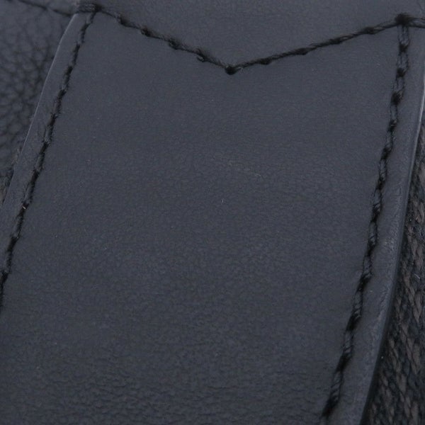 ルイヴィトン ボディバッグ グレインレザー テイクオフ・スリング M57081 ヴィトン ブラック 黒