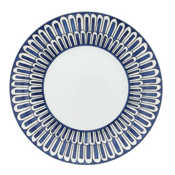 エルメス デザートプレート ブルー ダイユール HERMES ポーセリン 食器