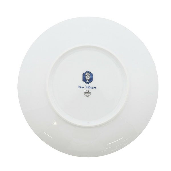 エルメス デザートプレート ブルー ダイユール HERMES ポーセリン 食器