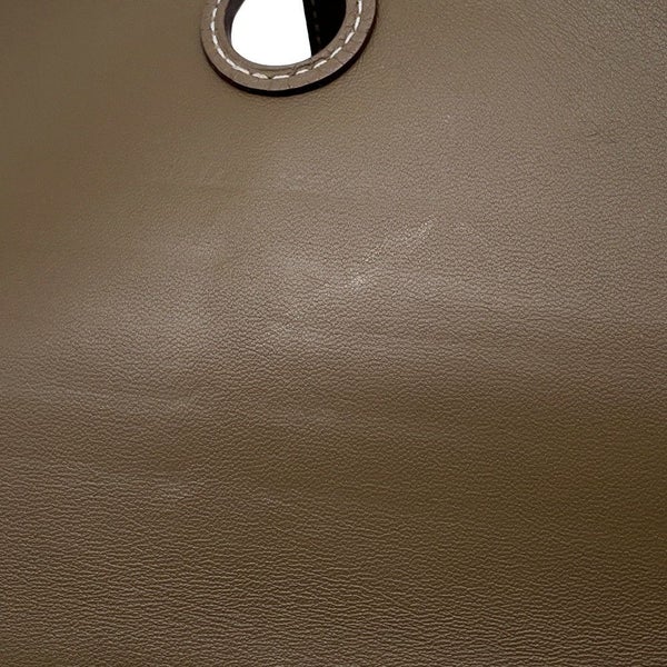 エルメス 長財布 ドゴンロング エトゥープ/シルバー金具 トゴ X刻印 HERMES 財布