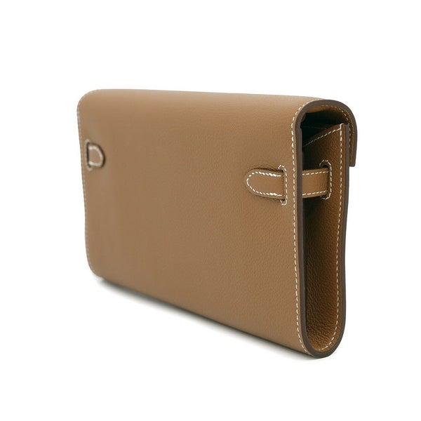 エルメス ケリーウォレット ロング トゥーゴー ゴールド/ゴールド金具 エバーカラー W刻印 財布