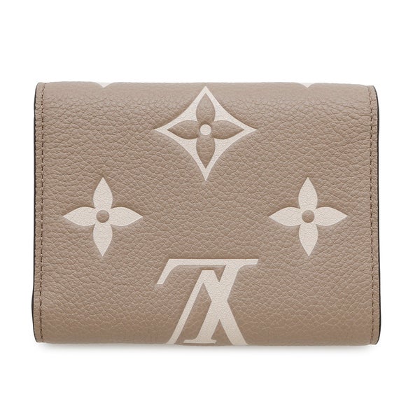 ルイヴィトン 財布 モノグラム・アンプラント ポルトフォイユ・ヴィクトリーヌ M81861 LOUIS VUITTON ベージュ