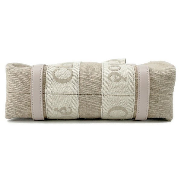 クロエ ハンドバッグ ウッディ トート スモール キャンバス CHC23US397 Chloe 2way
