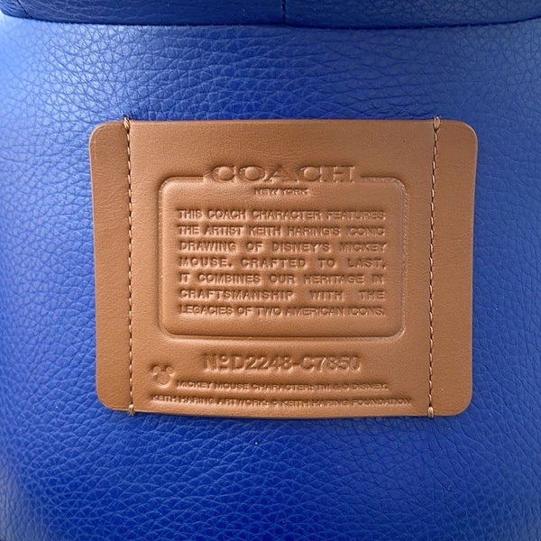 コーチ ぬいぐるみ ディズニー ミッキー マウス X キース・ヘリング エクストラ ラージ コレクティブル D2248-C7850 COACH コラボ