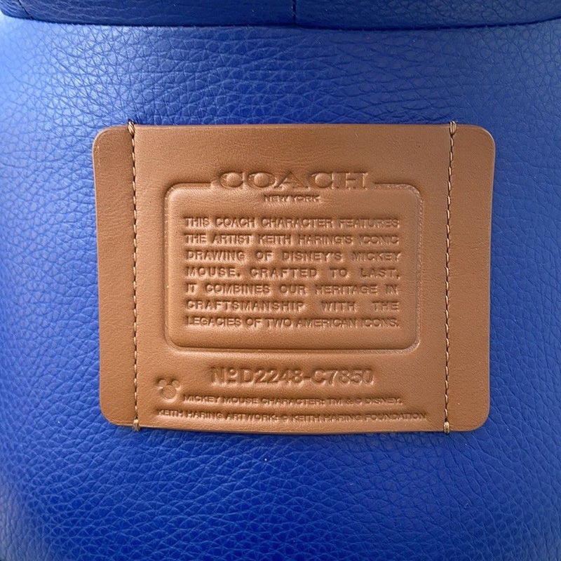 コーチ ぬいぐるみ ディズニー ミッキー マウス X キース・ヘリング エクストラ ラージ コレクティブル D2248-C7850 COACH コラボ