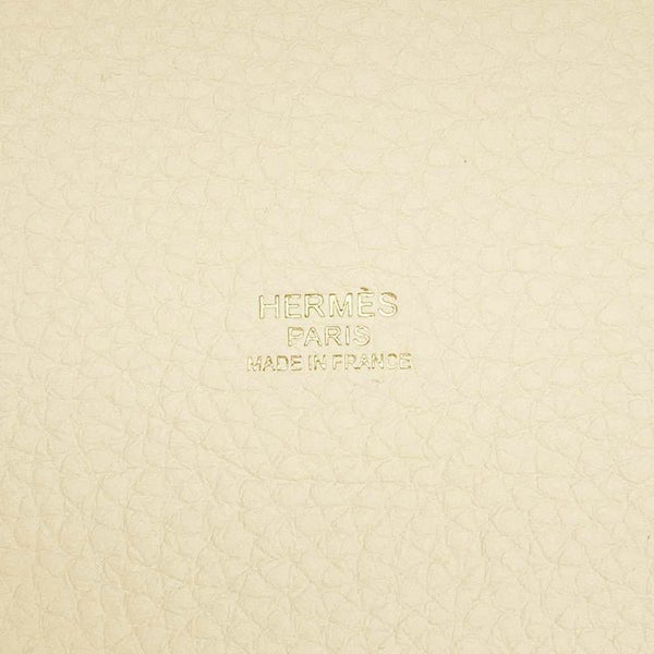 エルメス ハンドバッグ ピコタンロックMM ナタ/ゴールド金具 トリヨンクレマンス U刻印