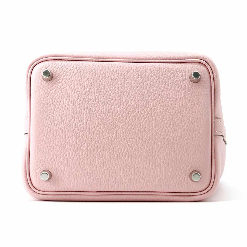 エルメス ハンドバッグ ピコタンロックPM ローズサクラ/シルバー金具 トリヨンクレマンス B刻印