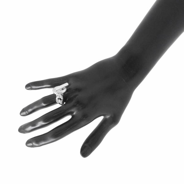 エルメス リング クロワゼットGM SV925シルバー リングサイズ57 HERMES ジュエリー 指輪