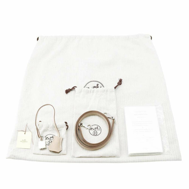 エルメス ハンドバッグ ボリード31 アルジル/シルバー金具 トリヨンクレマンス □Q刻印 2wayショルダー