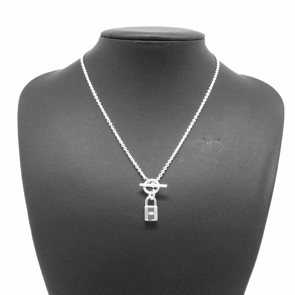 エルメス ネックレス アミュレット ケリー・カデナ SV925シルバー HERMES ペンダント