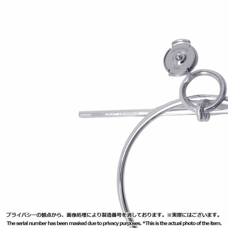 エルメス ピアス ループMM Loop SV925シルバー HERMES フープ ジュエリー アクセサリー