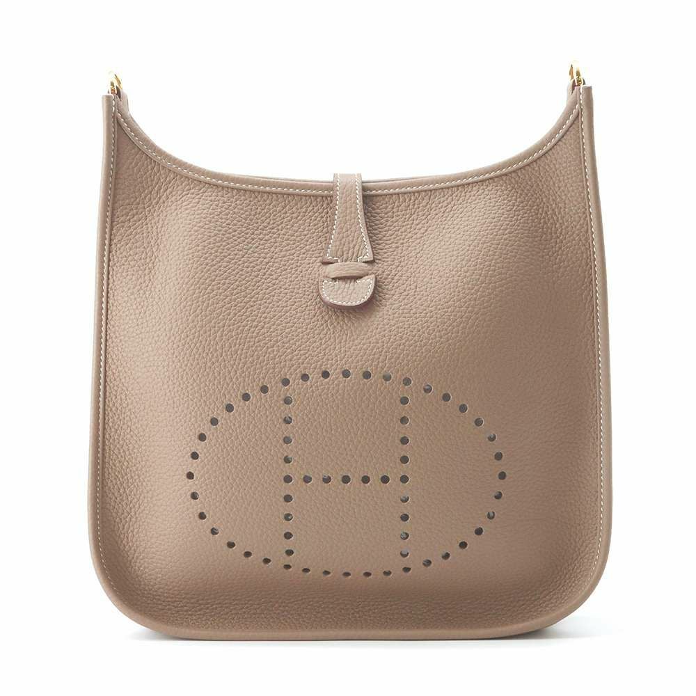 【新品・未使用】エルメス　エブリン3 pm  エトゥープ　ゴールド金具 エルメス ショルダーバッグ エブリン3 PM エトゥープ/ゴールド金具