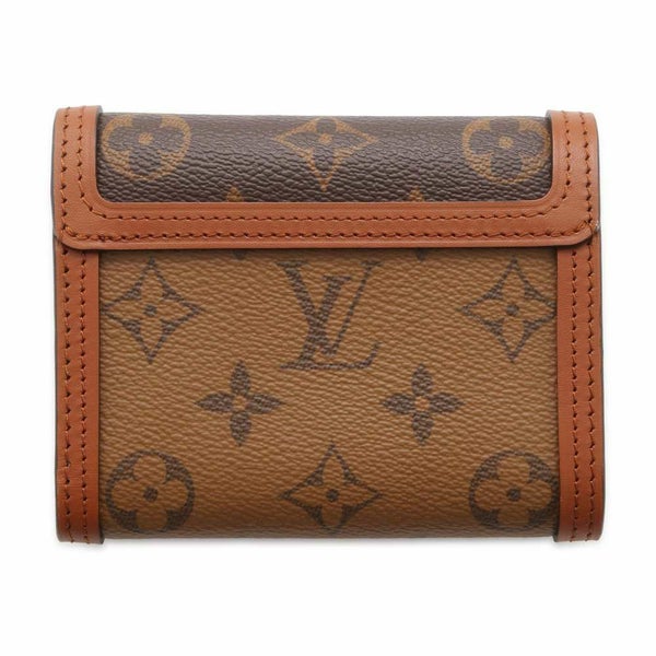 ルイヴィトン 三つ折り財布 モノグラムリバース ポルトフォイユ・ドーフィーヌ コンパクト M68725 財布