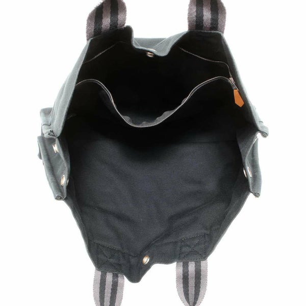 エルメス トートバッグ フールトゥMM キャンバス HERMES 黒