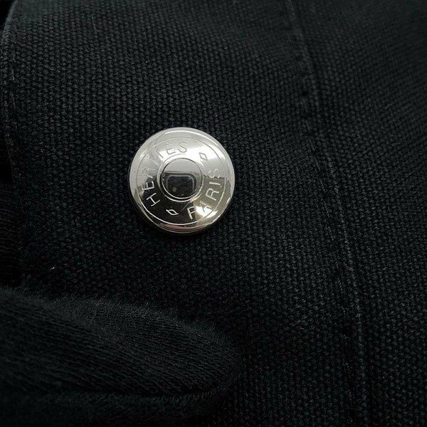 エルメス トートバッグ フールトゥMM キャンバス HERMES 黒