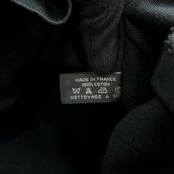 エルメス トートバッグ フールトゥMM キャンバス HERMES 黒