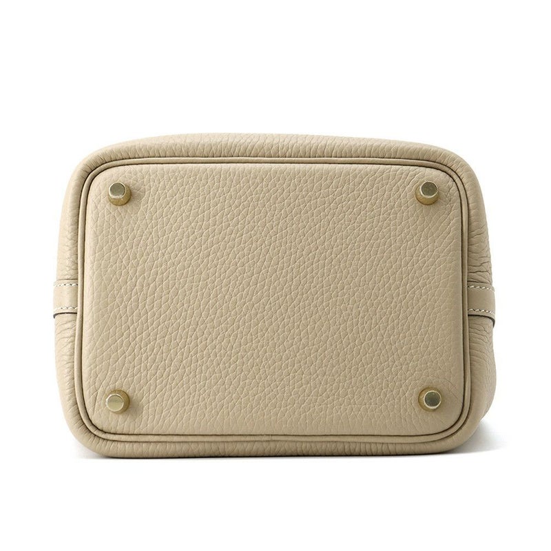 エルメス ハンドバッグ ピコタンロックPM トレンチ/ゴールド金具 トリヨンクレマンス K刻印