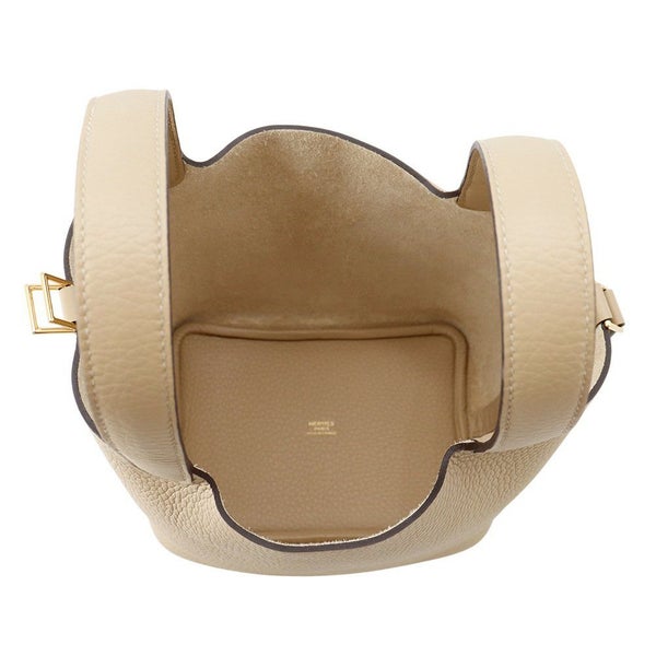 エルメス ハンドバッグ ピコタンロックPM トレンチ/ゴールド金具 トリヨンクレマンス K刻印