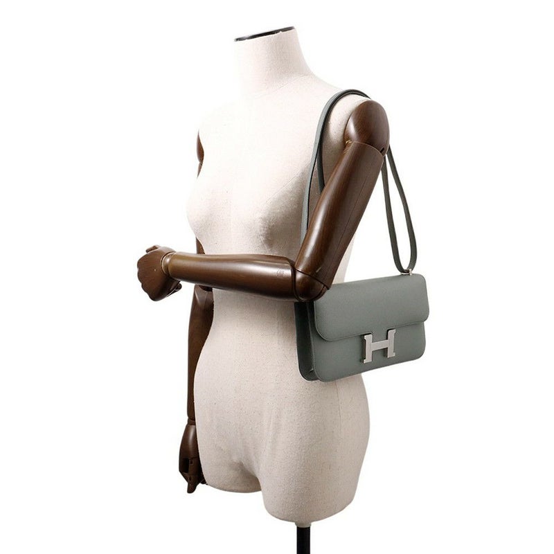 エルメス コンスタンス エラン ミロワール ヴェールアマンド/シルバー金具 エプソン K刻印